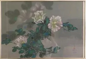 Purple Flowers (21), David Lee Lithograph, Signed and Numbered in Pencil