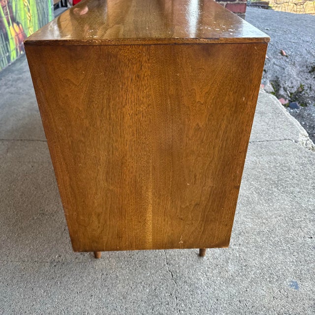 Wood Unique Mid Century Modern Wood Dresser For Sale - Image 7 of 12