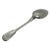 Late 19th Century Antique French Christofle “Chinon” Glossy Silver Plate European Place Oval Soup Spoon With Monogram For Sale - Image 5 of 13