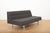 Modular Seating Sofa in Black Lacquered Steel Frame and Square Chrome-Plated Legs by George Nelson & Associates for Herman Miller, 1955 For Sale - Image 12 of 12
