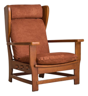 Italian Faux Suede Armchair Attributed to Percival Lafer, 1960s - 2 Available