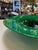 Emerald Large Murano Emerald Green Art Glass Centerpiece Bowl For Sale - Image 8 of 8