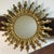 Gold Italian Sun Mirror, 1950s For Sale - Image 8 of 9