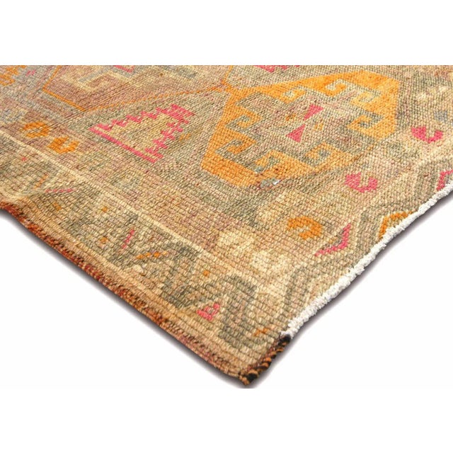 Traditional 1960s Turkish Oushak Runner For Sale - Image 3 of 7