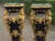 Late 20thC Italian Baroque Black Gold Pedestals – Pair For Sale - Image 13 of 14