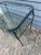 Vintage Wrought Iron Outdoor Patio Table For Sale - Image 10 of 12