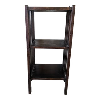 Early 20th Century Antique Arts and Crafts Petite Bookshelf For Sale