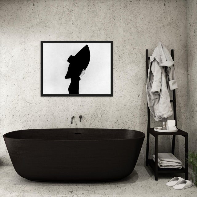 Mid-Century Modern "A Study of Form, No. 1" Contemporary Black and White Photograph, Size 5 For Sale - Image 3 of 9