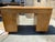 1960s Heywood Wakefield Vintage Mid Century Modern Partner Desk - Needs Restoration For Sale - Image 9 of 12
