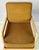 Mid-Century Modern Ficks Reed Blonde Hardwood Lounge Chair With Ochre Textured Upholstery For Sale - Image 10 of 12