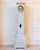 A refined Gustavian longcase clock from around 1800, notable for its elegant shape and well-preserved overall structure....