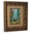 Late 20th Century Fleming Child in the Woods Red Shorts Painting Enamel on Copper Framed Vertical For Sale - Image 4 of 9
