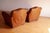Pair of Art Deco Moustache Leather Club Chairs For Sale In Philadelphia - Image 6 of 8