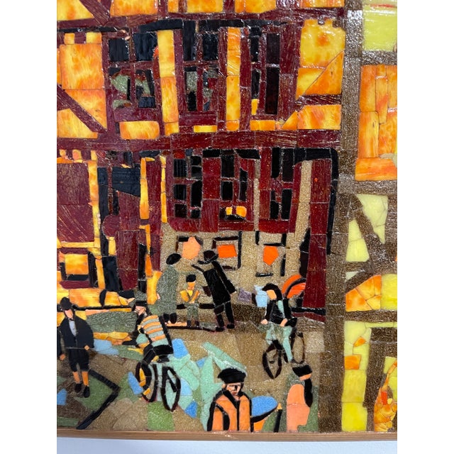 Vintage Mosaic Austrian Travel Poster by Earl Thollander by Dr. Stanley Cohen For Sale - Image 15 of 18
