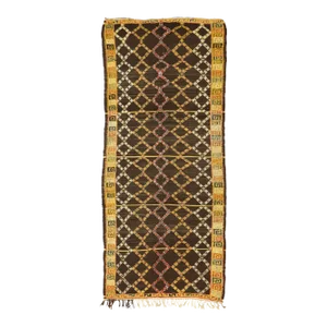 Vintage Taznakht Moroccan Rug - 04'05 X 10'00