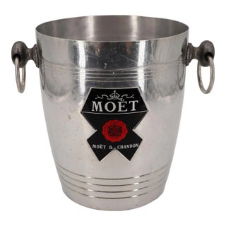 Vintage French Moët & Chandon Champagne Ice Bucket For Sale