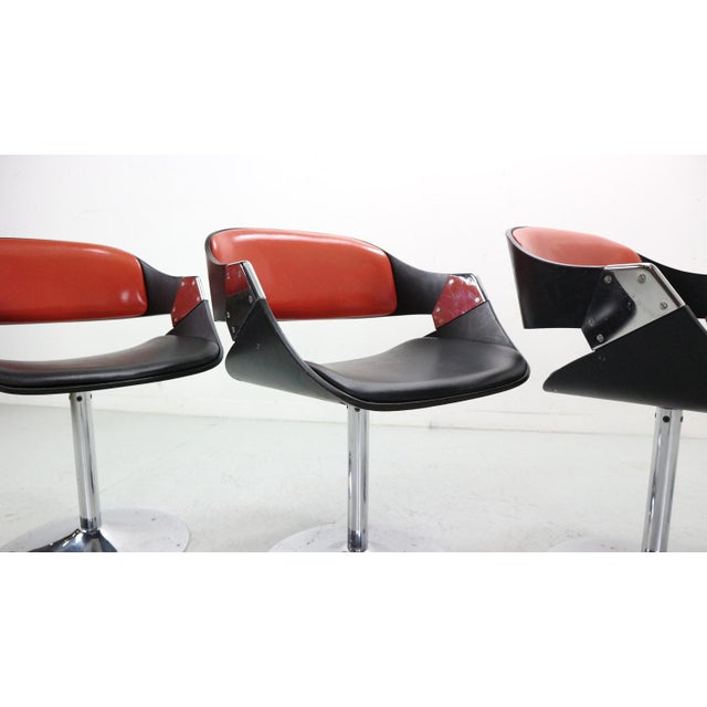 Set of Dining Room Chairs attributed to Rudi Verelst for Novalux, 1970s For Sale - Image 10 of 18