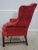 Chippendale 1990s Stickley Colonial Williamsburg Chippendale Style Wing Back Easy Chair For Sale - Image 3 of 18