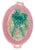 2000 - 2009 Antique Victorian Majolica Oval Pedestal Dish With Botanical & Greek Key Motif For Sale - Image 5 of 12