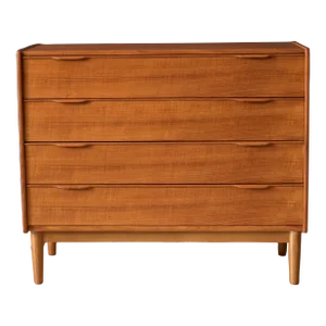 Danish Modern Teak Dresser Chest of Drawers by Henning Jorgensen