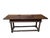 17th Century Spanish Walnut Refectory Table with Drawers, Wrought Iron Ball Handles and Turned Legs, 1600s For Sale - Image 5 of 9