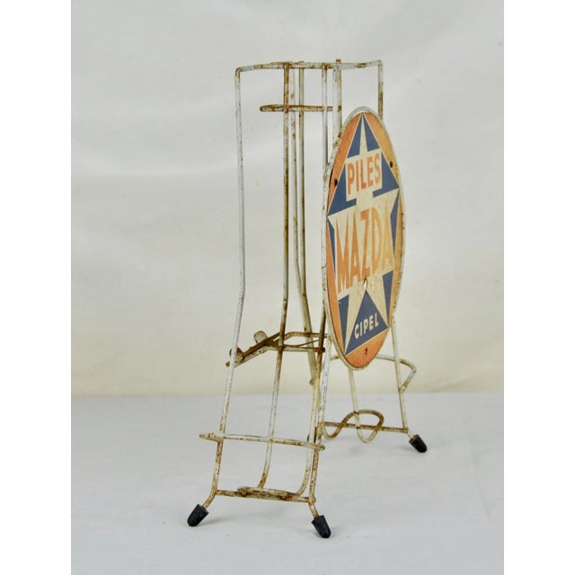 Industrial Mazda Battery Display Sign, 1960s For Sale - Image 3 of 8