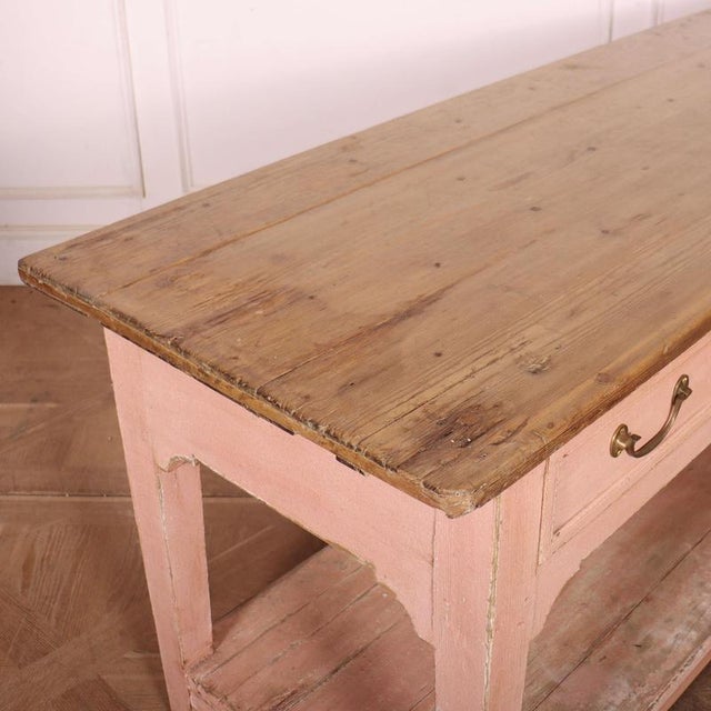 Scottish Farmhouse Potboard Dresser Base For Sale - Image 11 of 14
