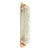 Mid-Century Modern Luxury Gold 24k Wall Sconces With Green “Graniglia” Murano Glass –Set of Two For Sale - Image 3 of 3