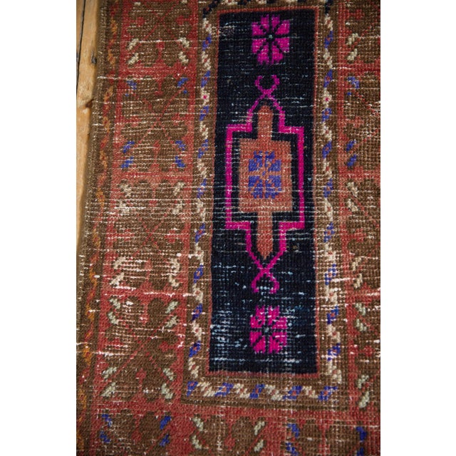 Vintage Distressed Oushak Rug - 1'10" X 3'4" For Sale In New York - Image 6 of 6