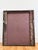 Antique Spanish Revival Oak Wall Mirror With Geometric Carving For Sale - Image 9 of 11