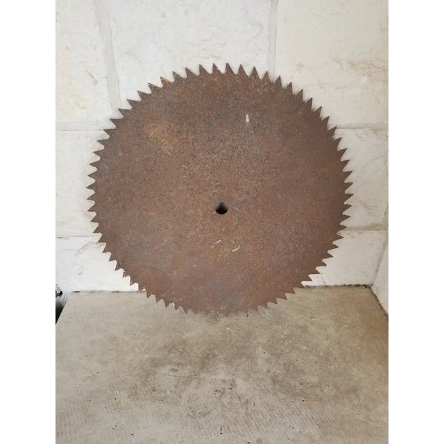 Antique MIll Saw Blade Chairish