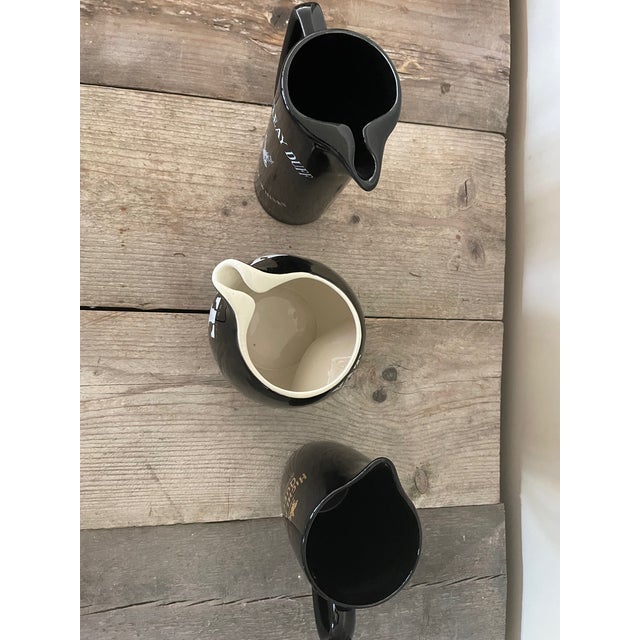 Whisky Advertising Water Pitchers, Set of 3 For Sale - Image 6 of 8