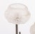 White Art Deco Five-Branch Glass and Marble Table Lamp For Sale - Image 8 of 9