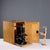 Professional laboratory optical microscope with accessories and transformer. Original case with sliding and removable...