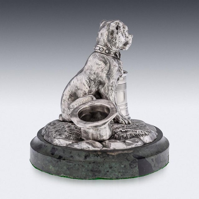 Late 19th Century 19th Century Victorian Silver Smoking Compendium from James Hennell, 1880s For Sale - Image 5 of 18