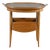 Vintage Art Deco Tea Table in Blond Mahogany, 1920 For Sale