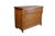 This antique Late Victorian oak dresser features three stacked, full-width drawers framed by elegant hand-carved floral...