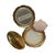 Metal Vintage Stratton Powder Compact - Silver-Tone Embossed Lid For Sale - Image 7 of 8