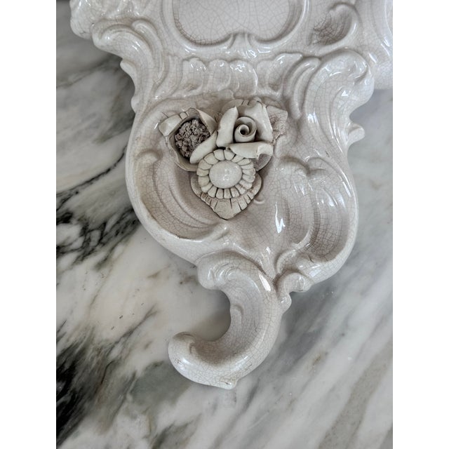 Made in Italy Mid-Century Boroque Wall Sconce For Sale - Image 9 of 16