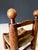French Provincial Brutalist Low Stool by Charles Dudouyt, France 1940s For Sale - Image 15 of 16