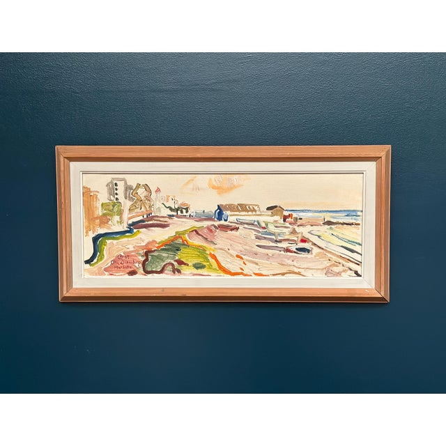 Olle Blomberg, Marbella, 1969, Oil on Canvas, Framed For Sale - Image 9 of 17