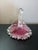 Exquisite Pilgrim Cranberry Glass Swan Bowl For Sale In Dallas - Image 6 of 8