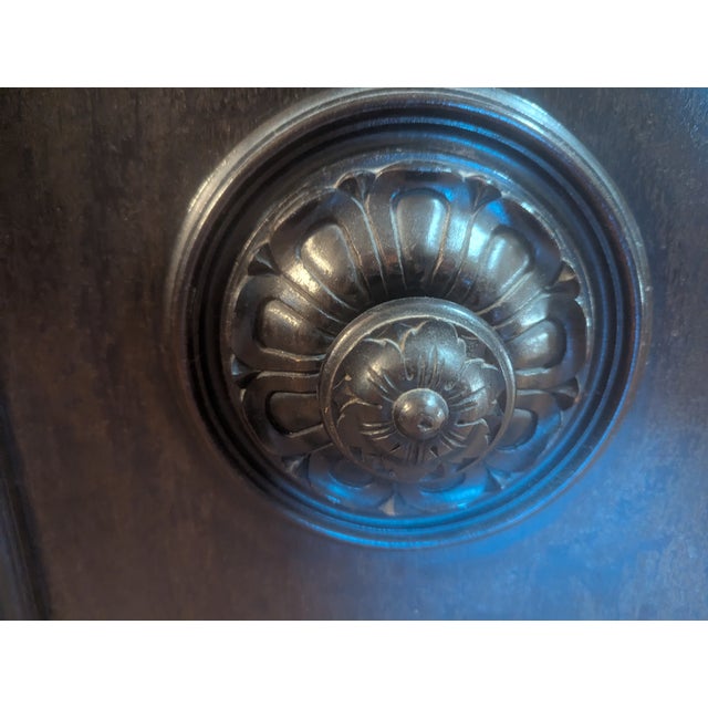 Italian Renaissance Baroque Revival Large Sideboard has lots of room for display, serving and storage. See also small...