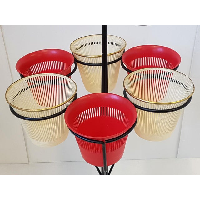 Vintage Plant Stand, 1950s For Sale - Image 3 of 10