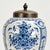 Chinoiserie Pair of Antique Blue and White Delft Spice Jars For Sale - Image 3 of 15
