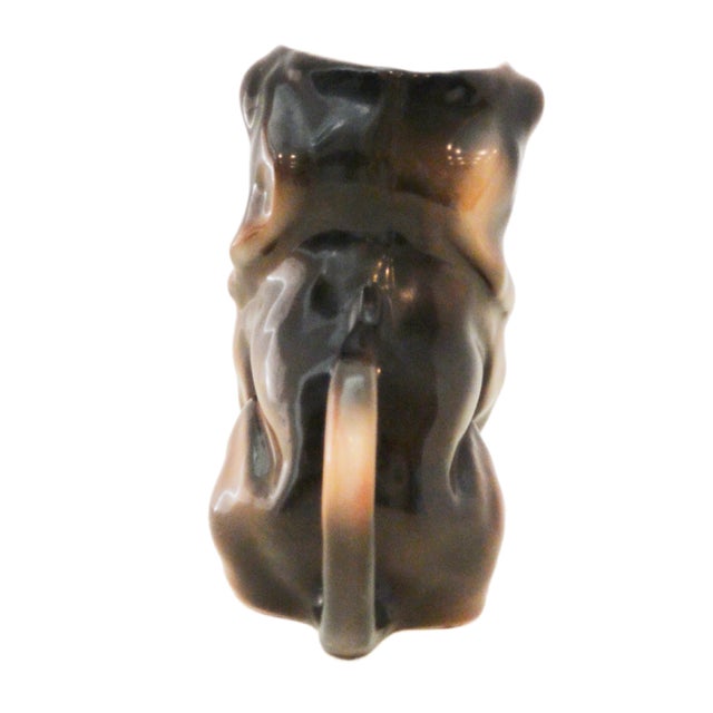 Ceramic Antique Royal Bayreuth Figural Dachshund Porcelain Creamer, C. 1902-1920s For Sale - Image 7 of 9