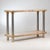 Double-Tiered Marble Console Table by Charles Sevigny, 1950s For Sale - Image 4 of 4