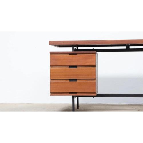 Minvielle Director's Desk by Pierre Guariche, 1960s For Sale - Image 6 of 11