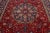 Textile Vintage Medallion Tabriz Persian Wool Rug in Red For Sale - Image 7 of 8