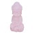 A luminous Baby Buddha sculpture, hand carved from solid, natural fine-grade rose quartz and polished to a silky smooth...